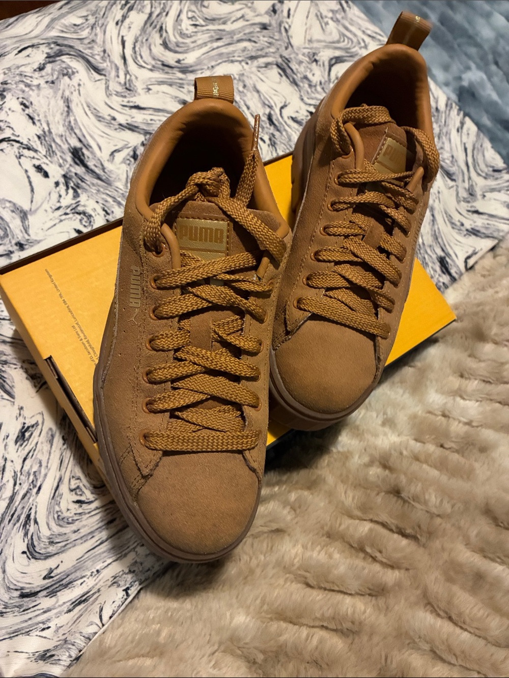 Puma Women’s Sneakers in Tan